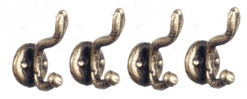 Coat Hooks/Brass/4 S3093