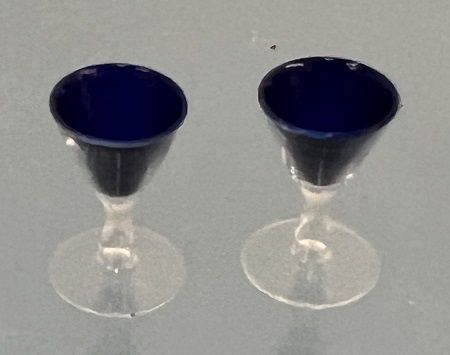 Cobalt Blue Footed Stemware mc05283
