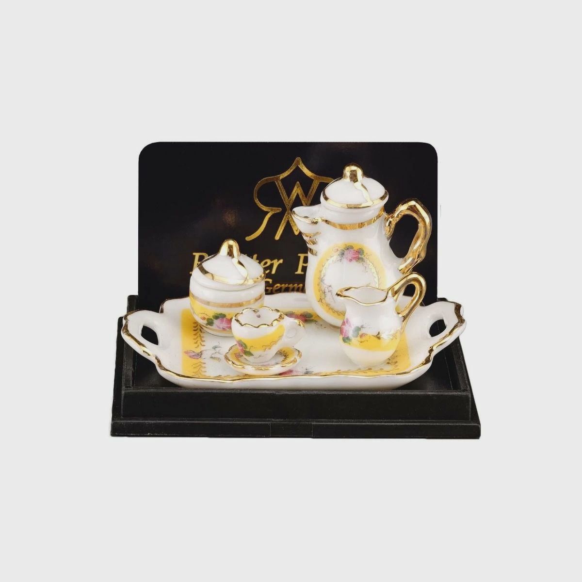 Coffee Tray in French Rose Design RP16495