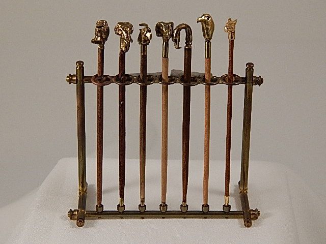 Collection of Animal Canes w/ Stand LH3021