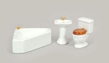 Corner Bathroom Set 3Pc azt0523