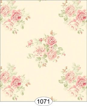 Cottage Rose - Light Antique Pink - 1071 wal1071