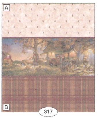 Country Scene 317 wal317