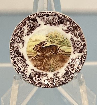Country Style Plate with Rabbit LCD002