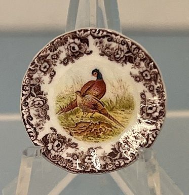Country Style Plate with Pheasants LCD001
