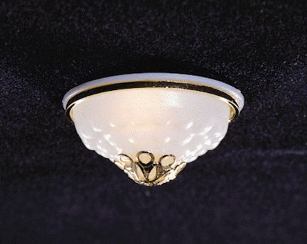 CK3716 Large Ceiling Lamp w/Ornamental Shade ck3716