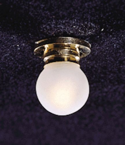 CK3718 Ceiling Lamp w/Removable Frosted Globe ck3718