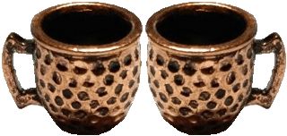 Copper Mugs (set of 2) bdj101