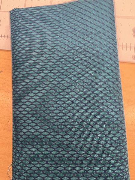 Cotton Print in Blue and Green fabric60