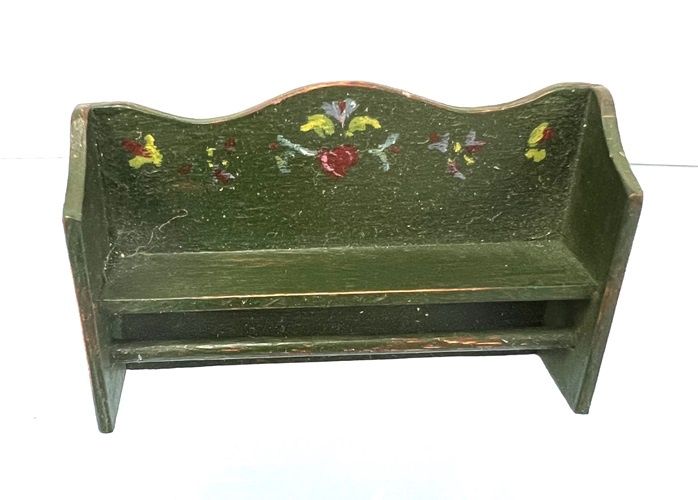 Country Style Wall Shelf and Hanger mn437
