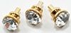Crystal Brass Door Knob cla05688