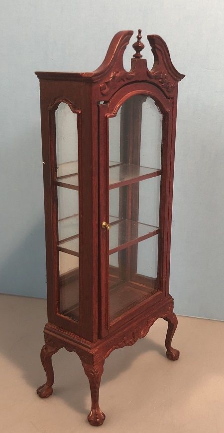 Curio Cabinet with Glass Shelves 1234MH