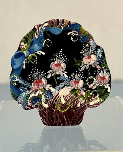Decorative Painted Fire Screen mc156x