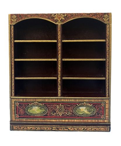 Decoupaged Book Case mc1075x