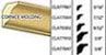 CLA70306 - Interior Door Trim, 7/16 X 24 CLA77950