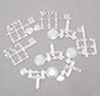 4 Place Clear Dishes &amp; Stemware Mini Kit CB99110CL