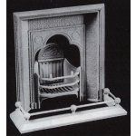 Coalbrookdale 'Tiled' Fireplace &amp; Fender Kit phodh063