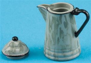 Coffee Pot Grey Graniteware CAR0844