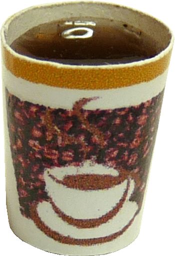 Coffee in a paper cup bdf332