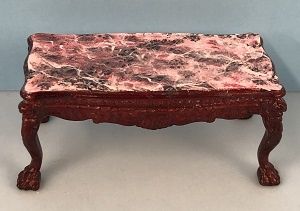Coffee Table w/ Faux Marble Top hom136