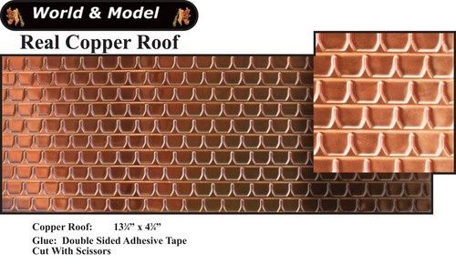 Copper Roof Tile wm36900