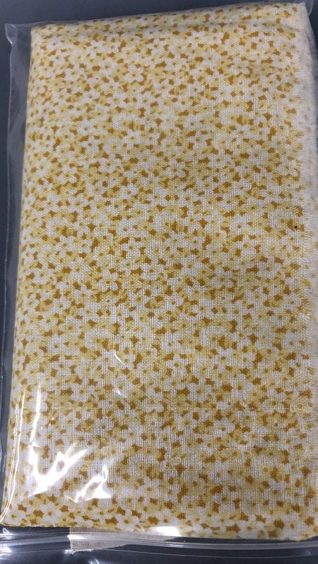 Cotton Yellow Flower Print mc01502