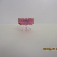 Cranberry Glass Edged Bowl cbg78