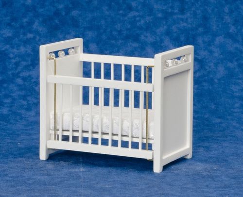 Crib, White/White/Cb T6048W