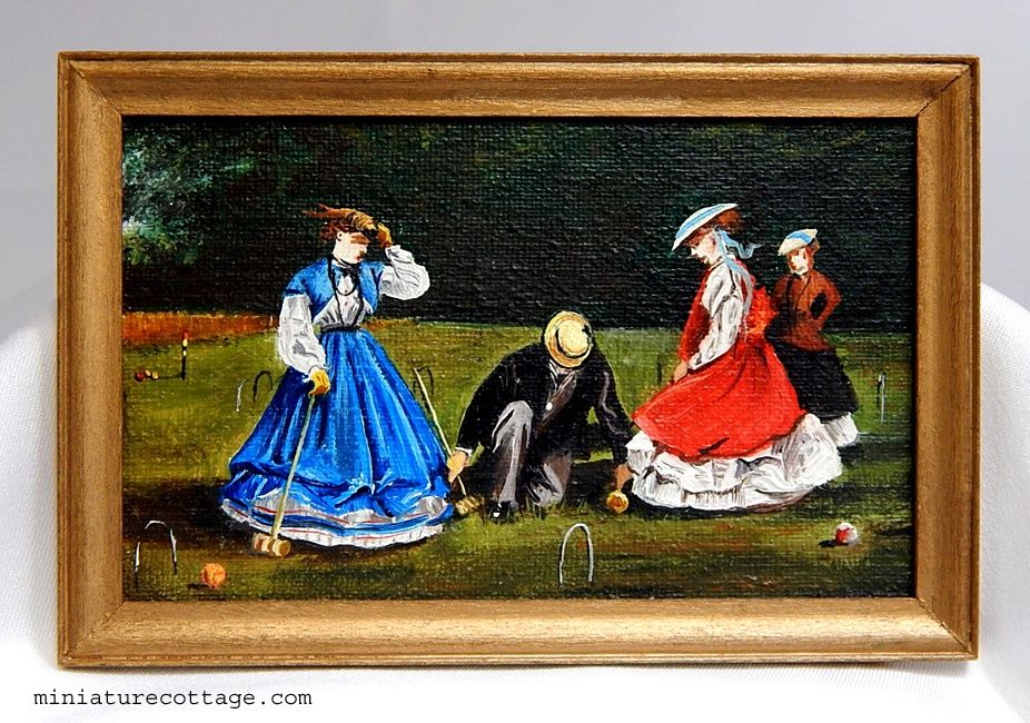 Croquet Scene ra814402a