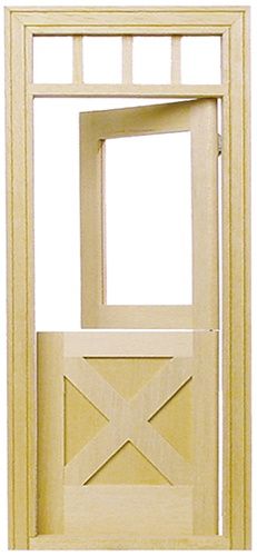 AZHW6009 Crossbuck Dutch Door