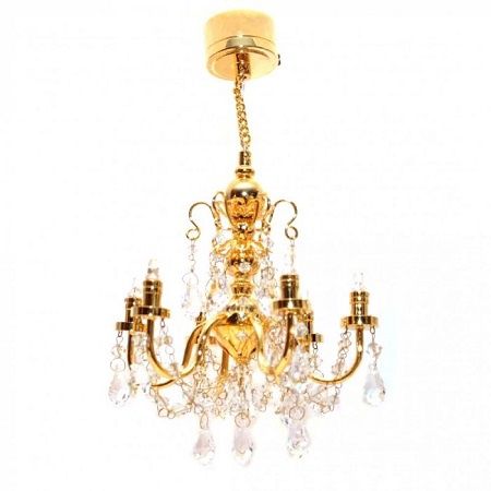 Crystal 6 arm Chandelier lt7517