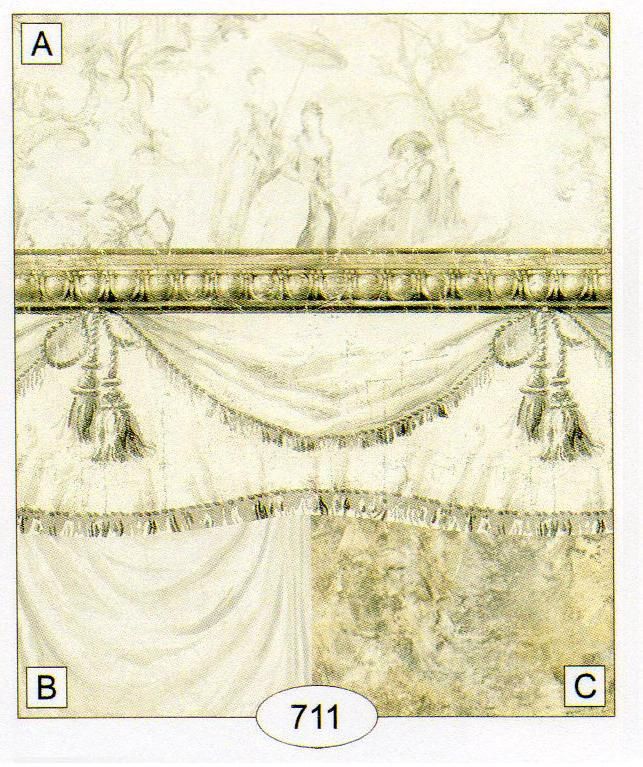 Curtain Toile 711 wal71