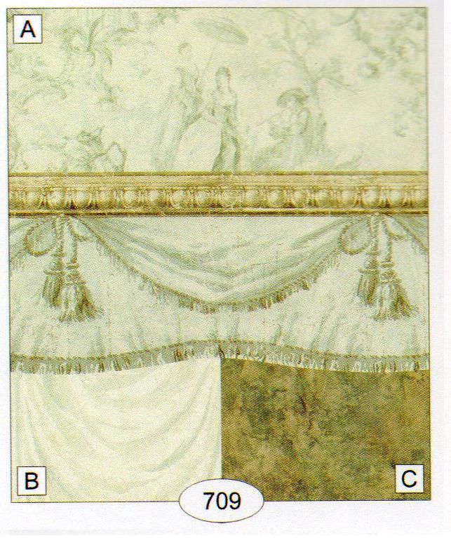 Curtain Toile 709 wal709