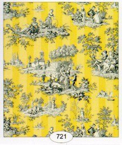 Dark Toile Stripe 721 wa0l721