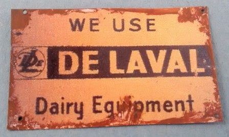 De Laval Dairy Tin Sign fc0169