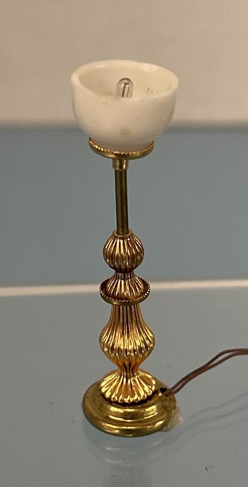 Decorative Metal Table Lamp with Opaque shade #2 mc030762