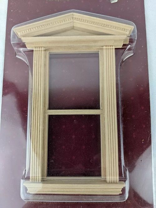 Designer Home Windsor Non Working Window 1:12 Scale 245005