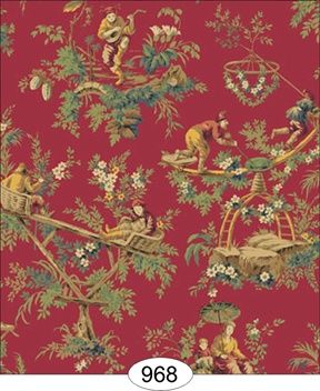 Devin - Print - Red WAL0968