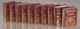 NI132  Daniel DeFoe Books set/10