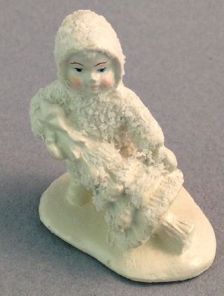 Department 56 Snowbaby Hauling Christmas Tree D5605