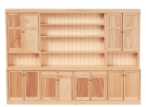 Downton Abbey Style Kitchen Wall Set/Oak JP005