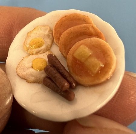 Eggs Over Easy, Sausage Links, Pancakes jcb3