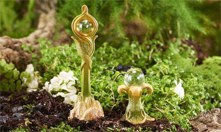 Fairies Lamp Post Design Figurine, Set of 2 gc700265