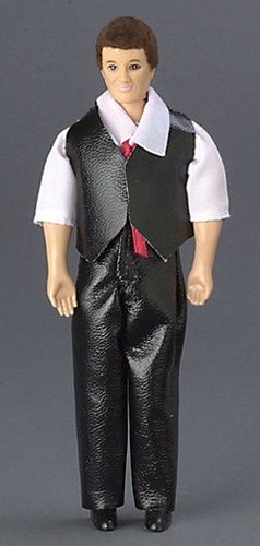 Father Doll With Outfit, Brunette AZ00008