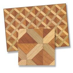 Faux Wood Parquet Flooring wm34604