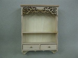 Decorative Shelf with Two Drawers vm3004