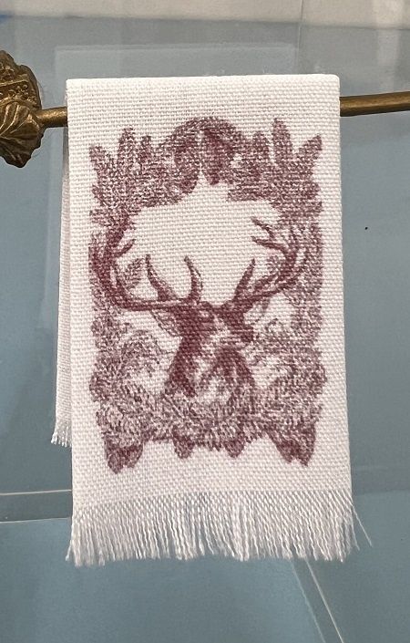 Deer Head Towels- Hand Made MC281XCC