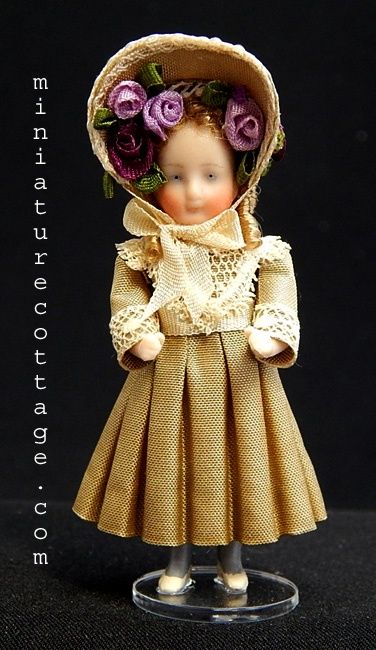 Doll with Flowered Hat rdd51402