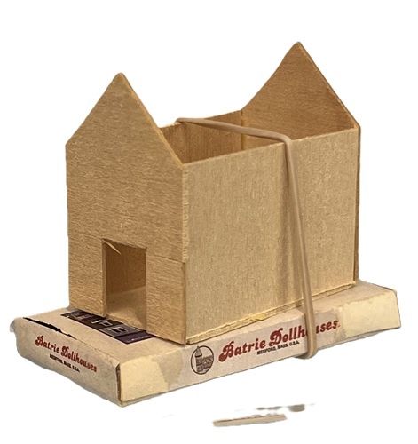 Dollhouse Box and Partially Built House mc280x