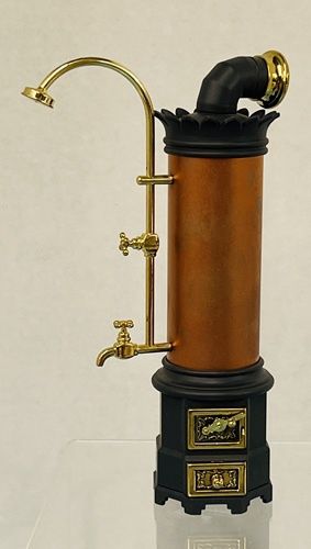 Dollhouse Miniature ~ Bodo Hennig Bathroom Boiler Shower bh66181